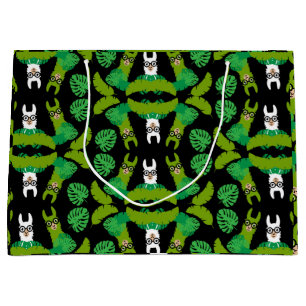 Sacola Para Presentes Grande Llama Themed Impressão
