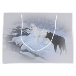 Sacola Para Presentes Grande Lobos