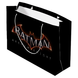 Sacola Para Presentes Grande Logotipo de Batman Arkham Knight