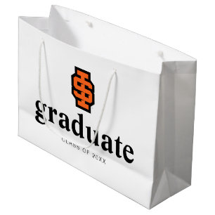 Sacola Para Presentes Grande Logotipo dos Bold Bengals da Idaho State Universit