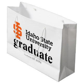 Sacola Para Presentes Grande Logotipo Oficial da Universidade Estadual de Idaho