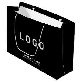 Sacola Para Presentes Grande Logotipo personalizado