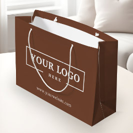 Sacola Para Presentes Grande Logotipo Personalizado da Empresa Presente Empresa