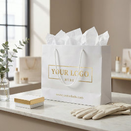 Sacola Para Presentes Grande Logotipo Personalizado da Empresa Presente Promoci