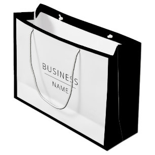 Sacola Para Presentes Grande Logotipo personalizado do Promocional comercial pr