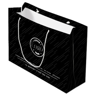 Sacola Para Presentes Grande Logotipo personalizado Promocional comercial pre