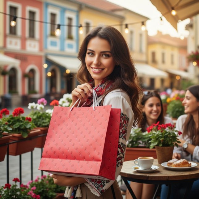 Sacola Para Presentes Grande Lollipop - Grande Saco do Presente (Criador carregado)