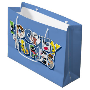 Sacola Para Presentes Grande LOONEY TUNES™ Characters in Letting