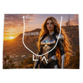 SACOLA PARA PRESENTES GRANDE LOS ANGELES - LA