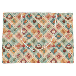 Sacola Para Presentes Grande Luxurious Holiday Gift Bag