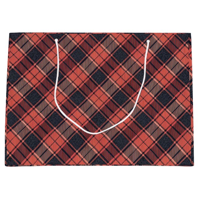 Sacola Para Presentes Grande Luxurious Holiday Gift Bag (Frente)