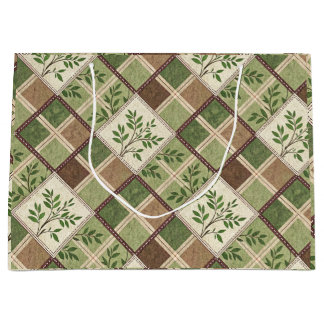 Sacola Para Presentes Grande Luxurious Holiday Gift Bag