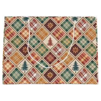 Sacola Para Presentes Grande Luxurious Holiday Gift Bag