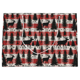 Sacola Para Presentes Grande Luxurious Holiday Gift Bag