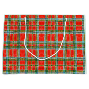 Sacola Para Presentes Grande MAC BAIN TARTAN Large Gift Bag