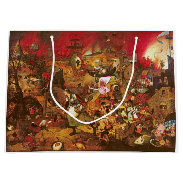 Sacola Para Presentes Grande Mad Meg (Dull Gret), Pieter Bruegel (Frente)