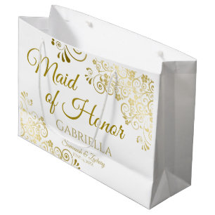 Sacola Para Presentes Grande madrinha de casamento Casamento de Presente - Gran