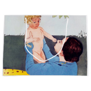 Sacola Para Presentes Grande Mãe e Criança, Mary Cassatt