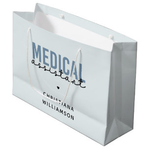 Sacola Para Presentes Grande Mães do Assistente Médico Personalizado Assisten