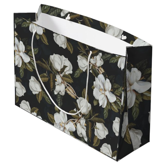 Sacola Para Presentes Grande Magnolia Gift Bag (Verso inclinado)