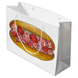 Sacola Para Presentes Grande Maine Lobster Roll Sandwich Seafood Portland Comid