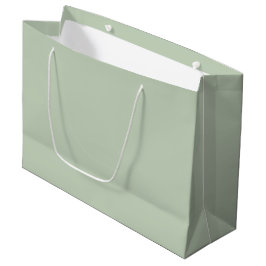 Sacola Para Presentes Grande Mais vendido Sage Verde 