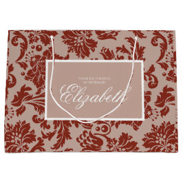 Sacola Para Presentes Grande Mala de ferrugem de cobre grande ponte - maid pers