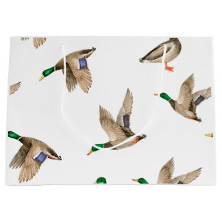 Sacola Para Presentes Grande Mallard Duck Gift Bag