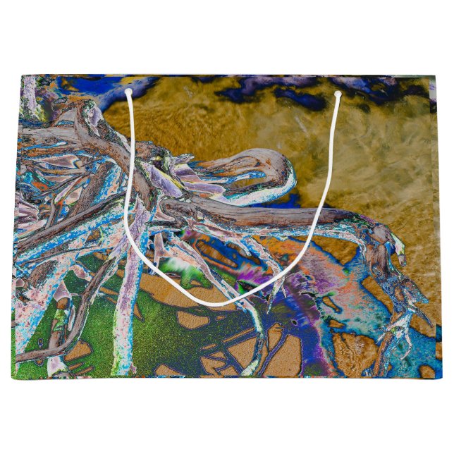 Sacola Para Presentes Grande Mangrove Roots Gift Bag (Frente)