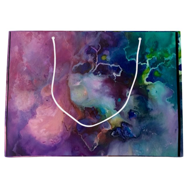 Sacola Para Presentes Grande Marble Gift Bag (Frente)