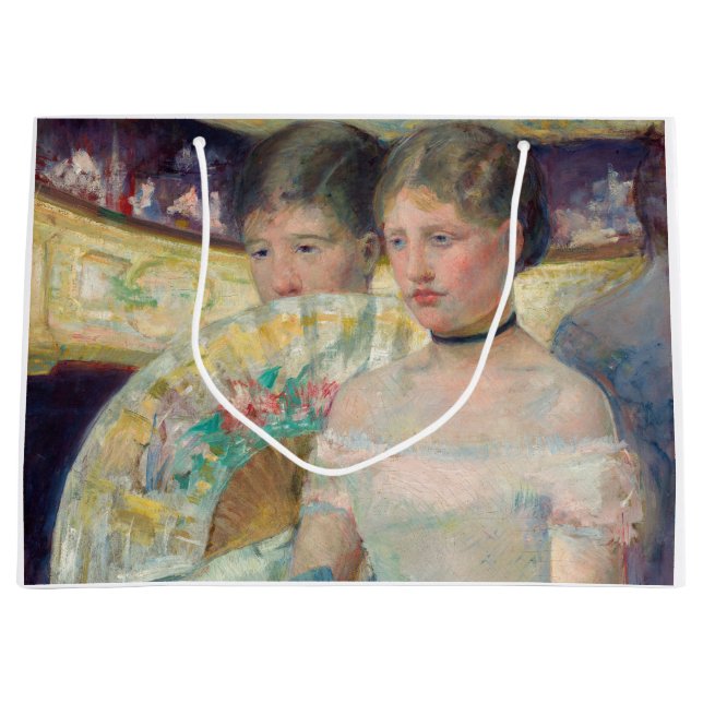 Sacola Para Presentes Grande Mary Cassatt - O Loge (Frente)