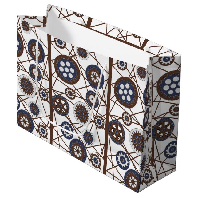 Sacola Para Presentes Grande Mechanics Gift Bag (Frente inclinada)