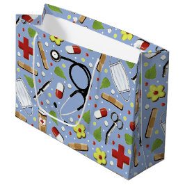 Sacola Para Presentes Grande Médico