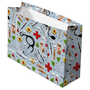 Sacola Para Presentes Grande Médico