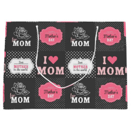 Sacola Para Presentes Grande Melhor Mãe Nunca