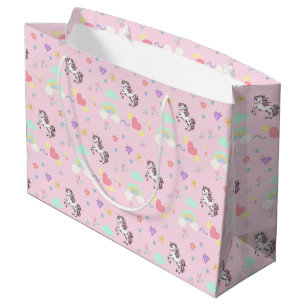 Sacola Para Presentes Grande Meninos de aniversário de uma princesa mágica de u