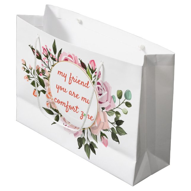 Sacola Para Presentes Grande Meu Amigo (Frente inclinada)