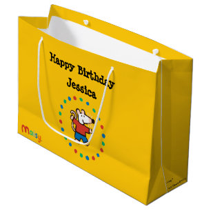 Sacola Para Presentes Grande Meu aniversário de Maisy do amigo
