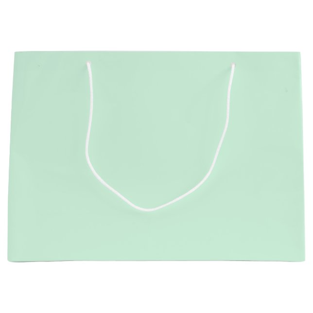 Sacola Para Presentes Grande Mint Gift Bag (Frente)