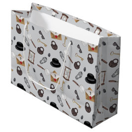 Sacola Para Presentes Grande Mistério Crianças Secretas Agente Espião Tema do D