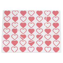 Sacola Para Presentes Grande Mistura cardíaca