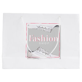 Sacola Para Presentes Grande Moda de Aquarela