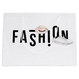 Sacola Para Presentes Grande Moda de Aquarela