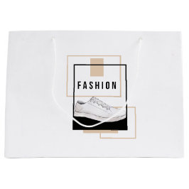 Sacola Para Presentes Grande Moda de Aquarela