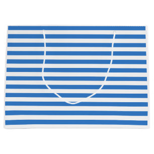 Sacola Para Presentes Grande Modelo Na moda moderno azul de tendência azul bran