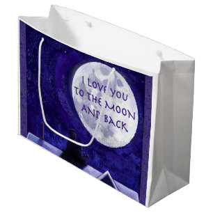 Sacola Para Presentes Grande Moon Watch