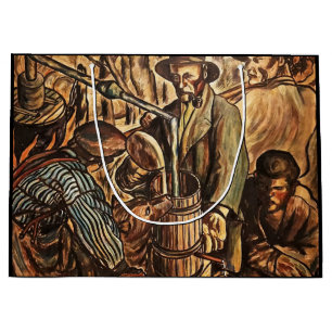Sacola Para Presentes Grande Moonshiners Fazer Relâmpago Branco Sussurro