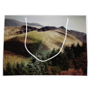 SACOLA PARA PRESENTES GRANDE MOUNTAIN VIEWS OF WALES