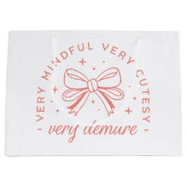 Sacola Para Presentes Grande Muito miserável muito cuidadoso