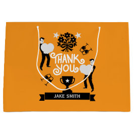 Sacola Para Presentes Grande Muito Obrigado